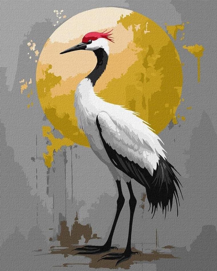 Ideyka, malowanie po numerach, Złota egzotyka, 40-50 cm