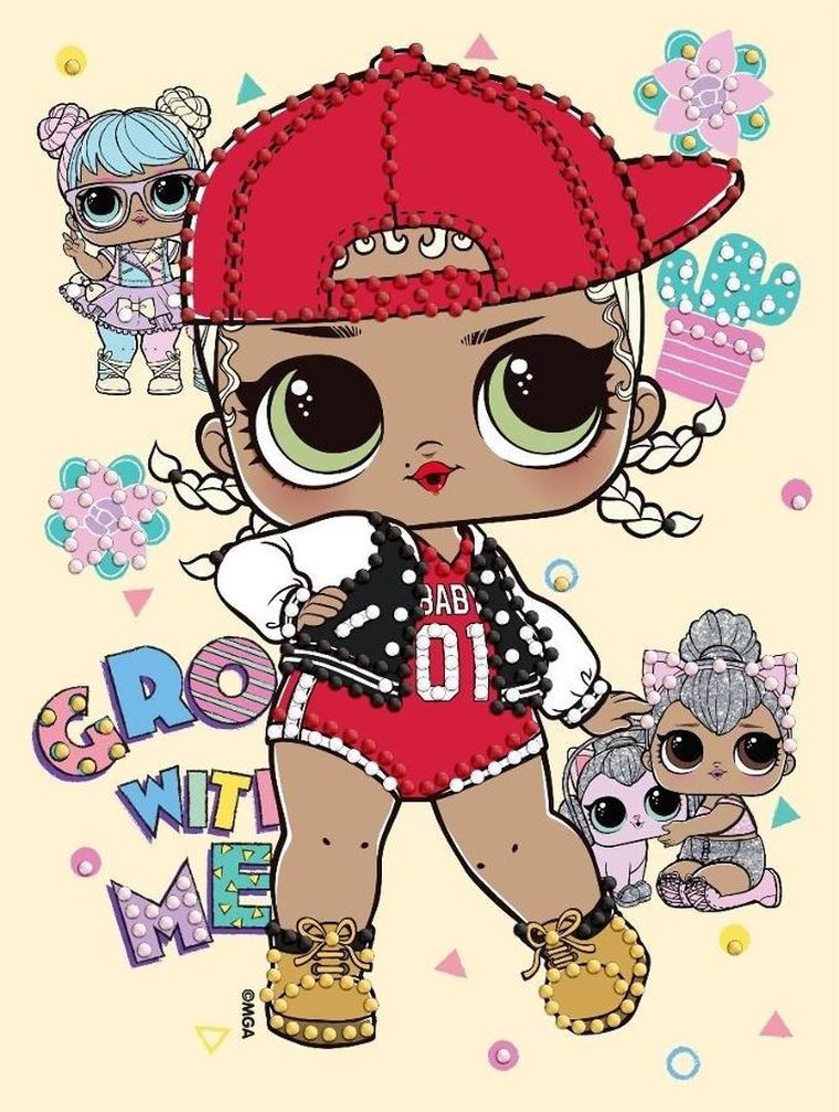 Ideyka, mozaika diamentowa, LOL Surprise! Swag, 15-20 cm