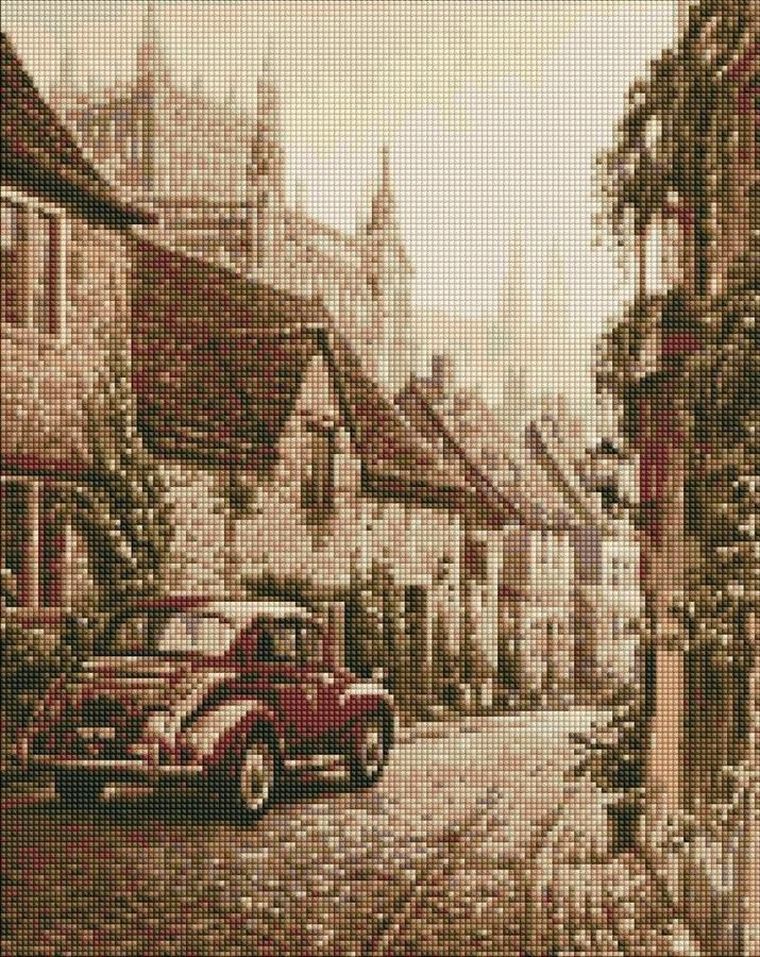 Ideyka, mozaika diamentowa, Stare Miasto, 40-50 cm