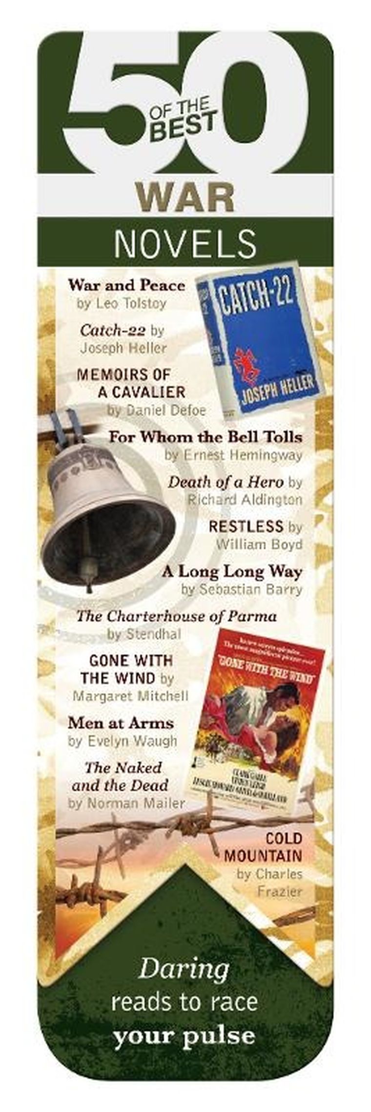 If, 50 War, magnetyczna zakładka do książki