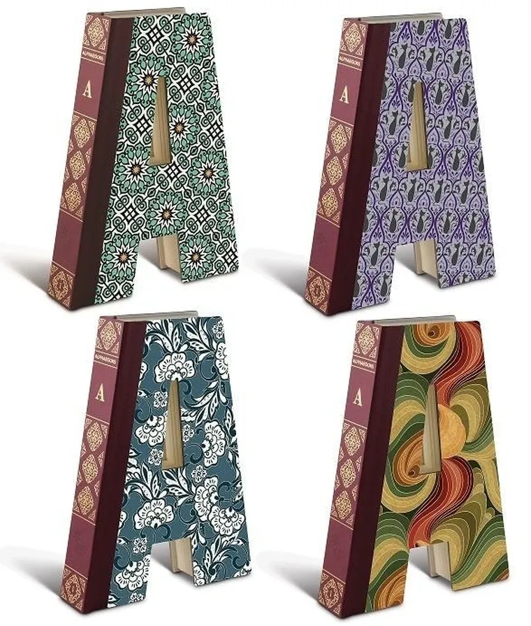 If, Alphabooks, notatnik, gładki, litera A, 1 szt.