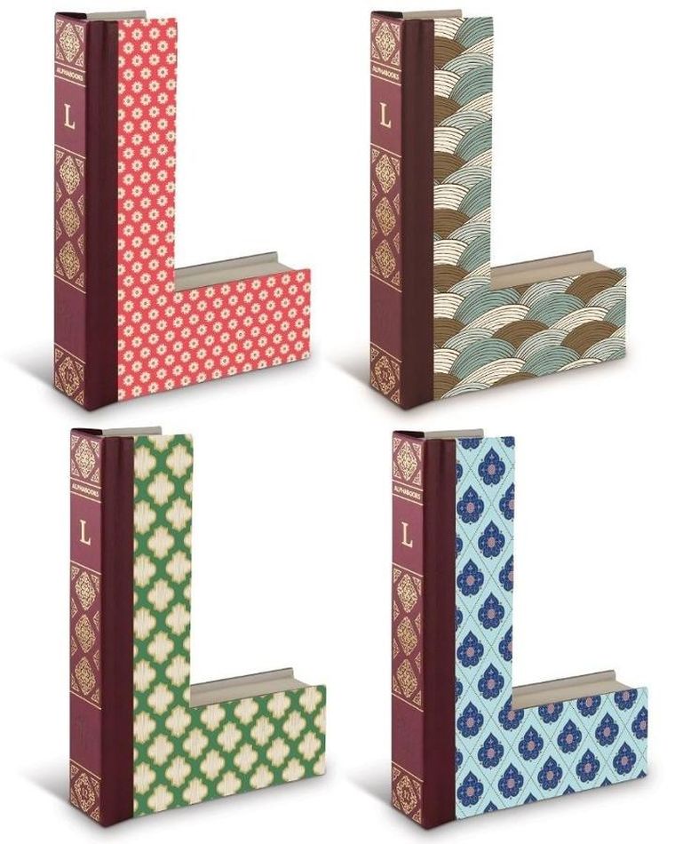 If, Alphabooks, notatnik, gładki, litera L, 1 szt.