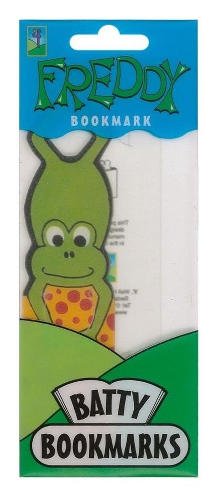 If, Batty I, zakładka do książki, żaba, Freddy