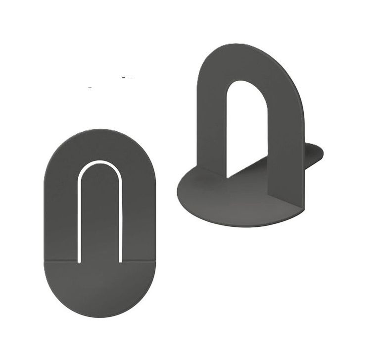 If, Book End, podpórka pod książki, ciemny szary