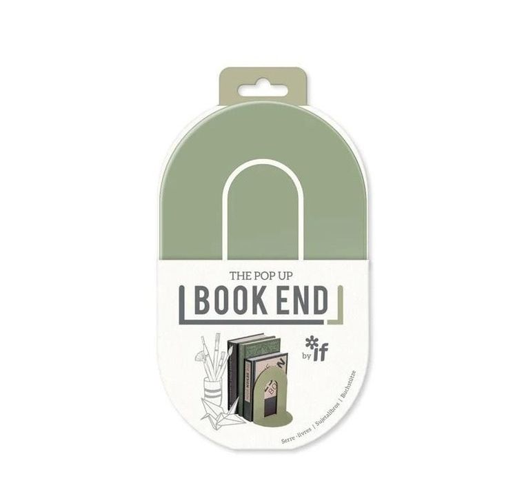 If, Book End, podpórka pod książki, oliwkowy