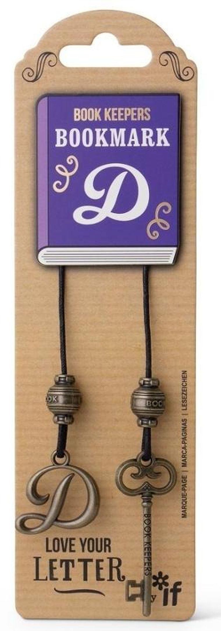 If, Book Keepers, zakładka do książki, litera D