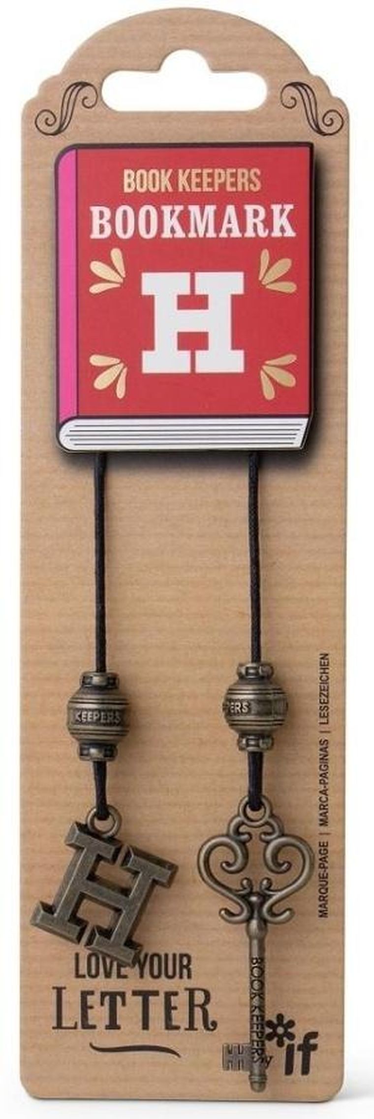 If, Book Keepers, zakładka do książki, litera H