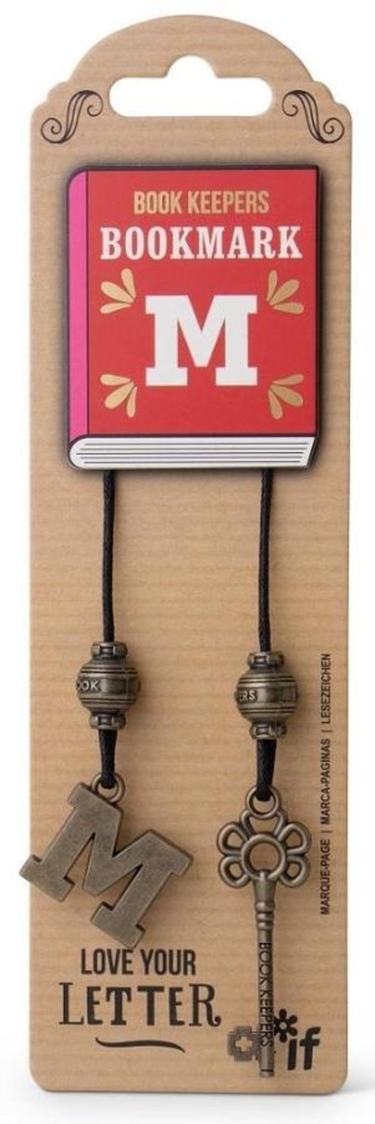 If, Book Keepers, zakładka do książki, litera M