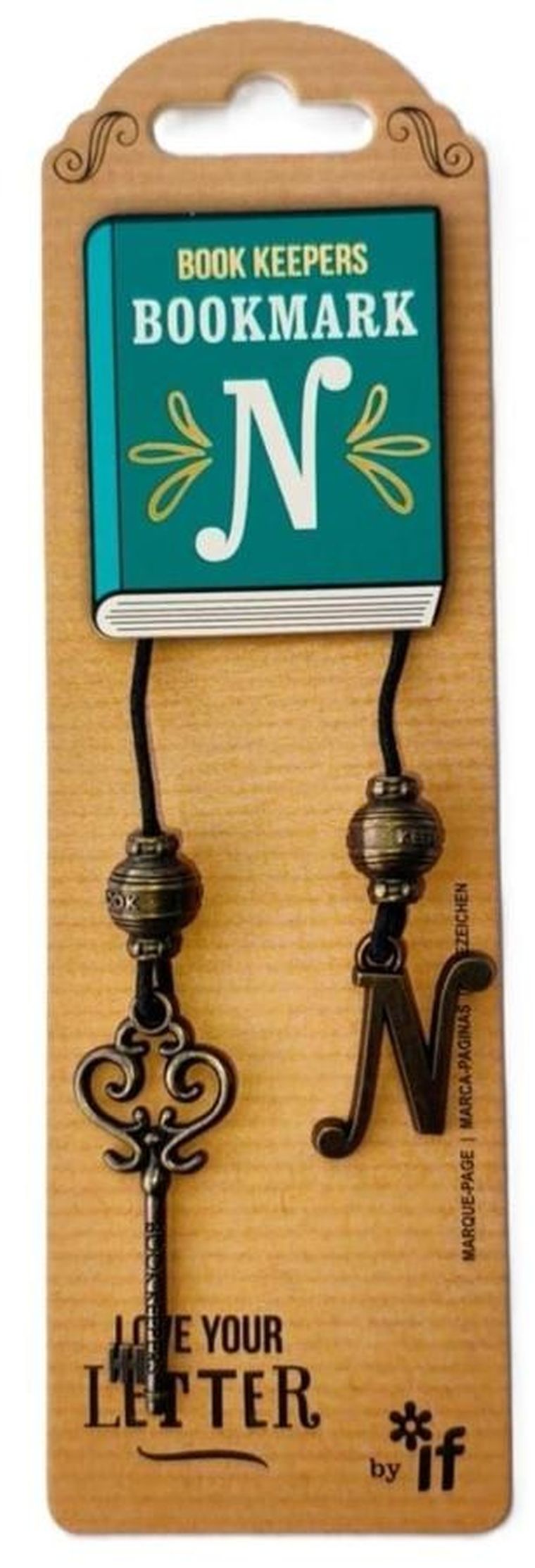 If, Book Keepers, zakładka do książki, litera N