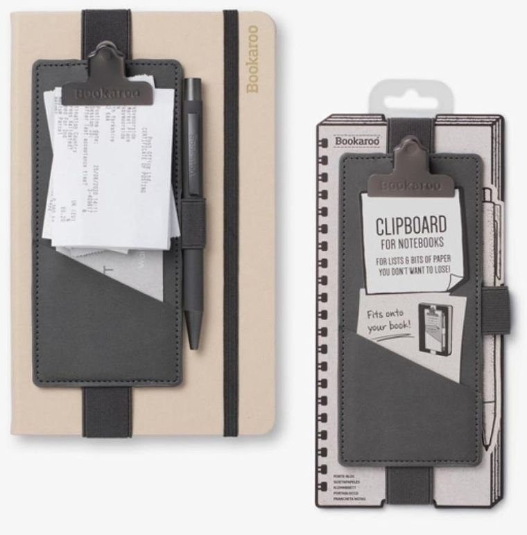 If, Bookaroo Clipboard for Notebooks, szara