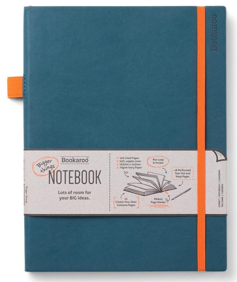 If, Bookaroo, Journal, notatnik duży, morski, 1 szt.