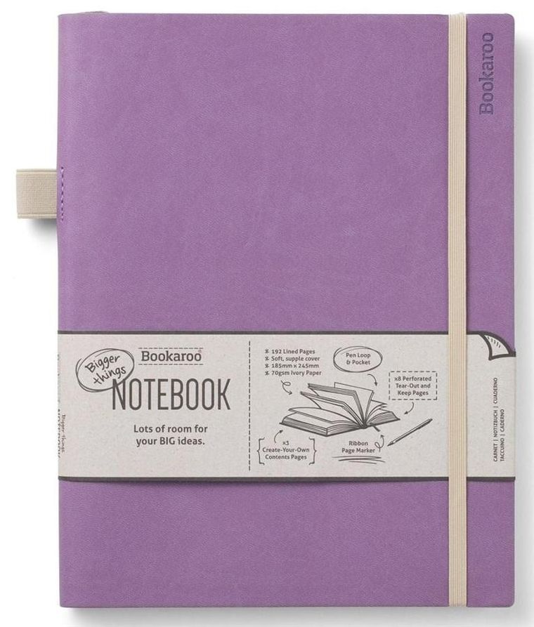 If, Bookaroo, Journal, notatnik, jasny fiolet, 1 szt.