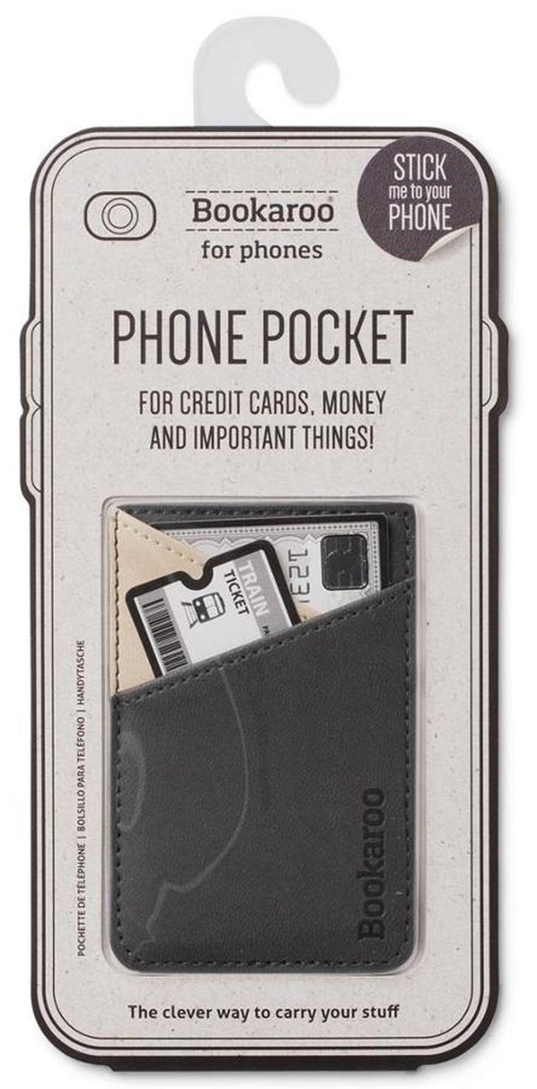 If, Bookaroo, Phone Pocket, portlel kieszonka na telefon, grafit