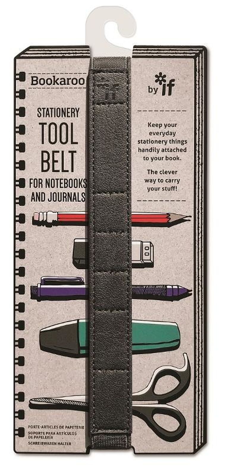 If, Bookaroo Tool belt, przybornik na pasku, szary