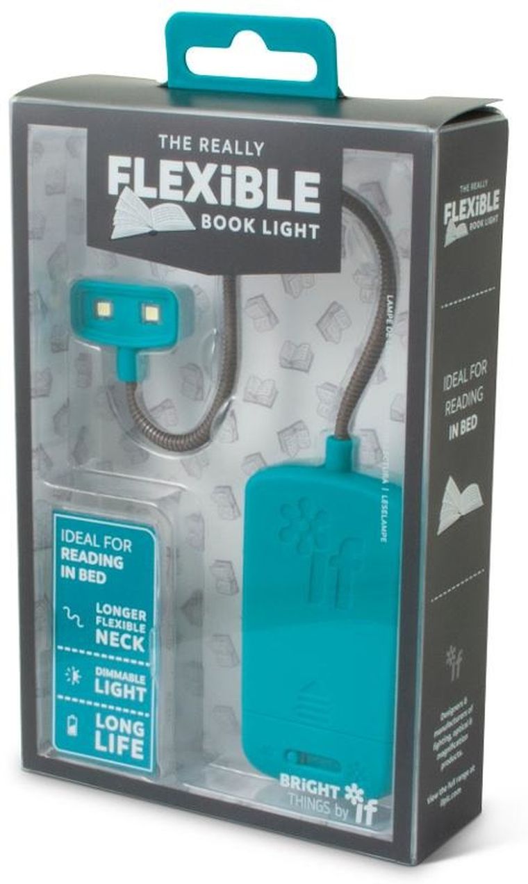 If, Flexible Book Light, lampka do książki, turkusowa