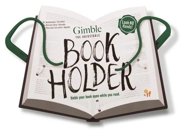 If, Gimble Book Holder, uchwyt do książki, zielony