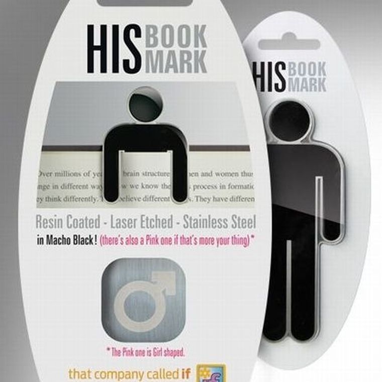 If House, On, zakładka metalowa, czarna