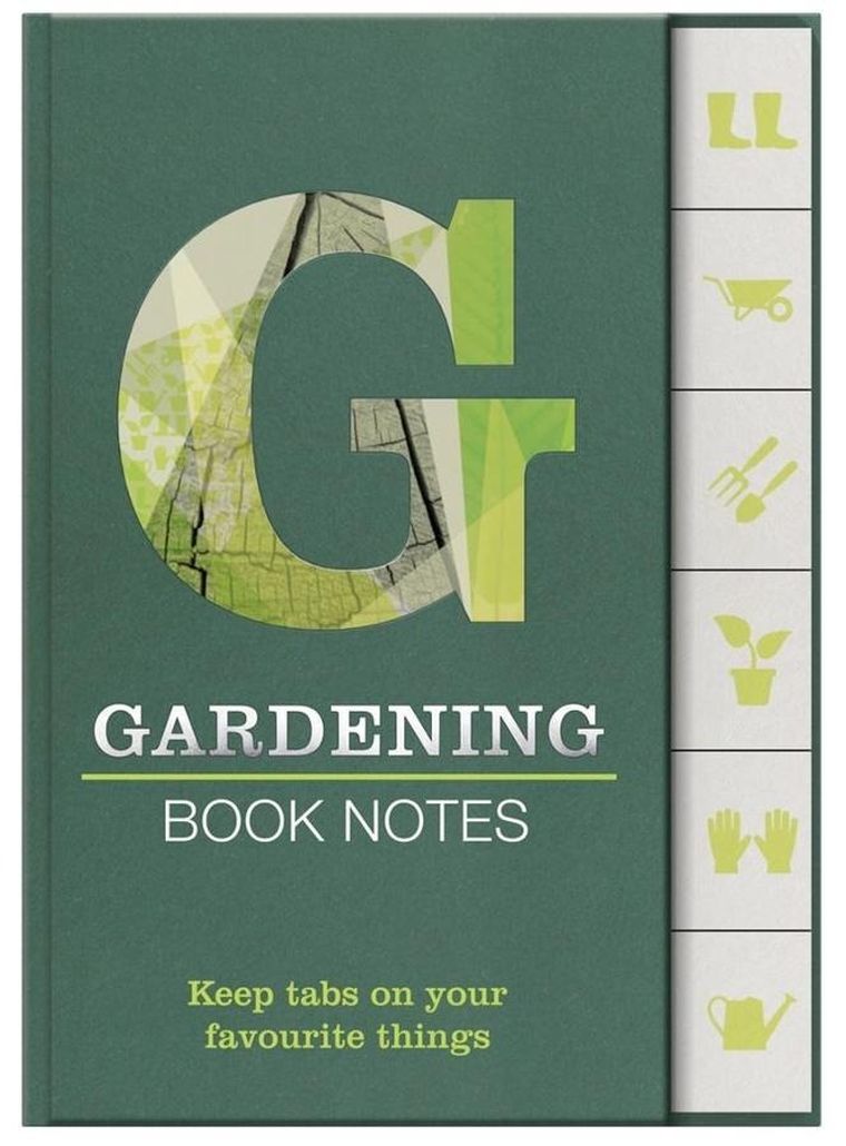 If, książeczka z samoprzylepnymi zakładkami, Gardening, znaczniki ogród