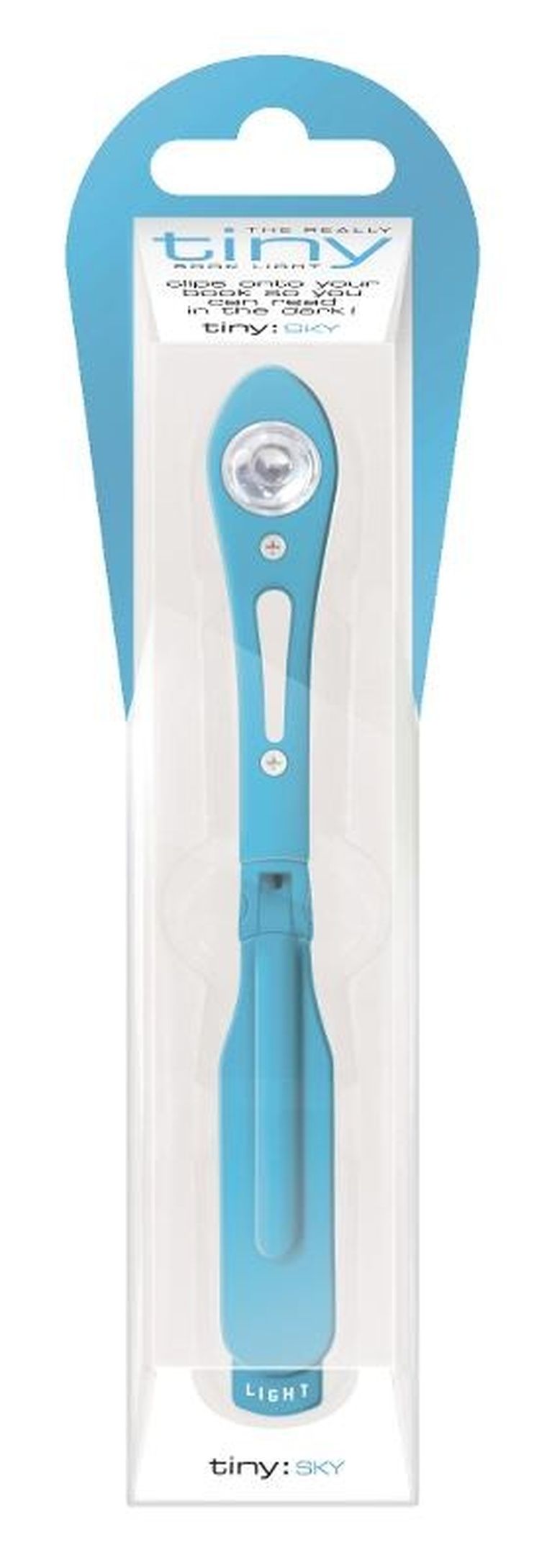 If, lampka do książki, błękitna