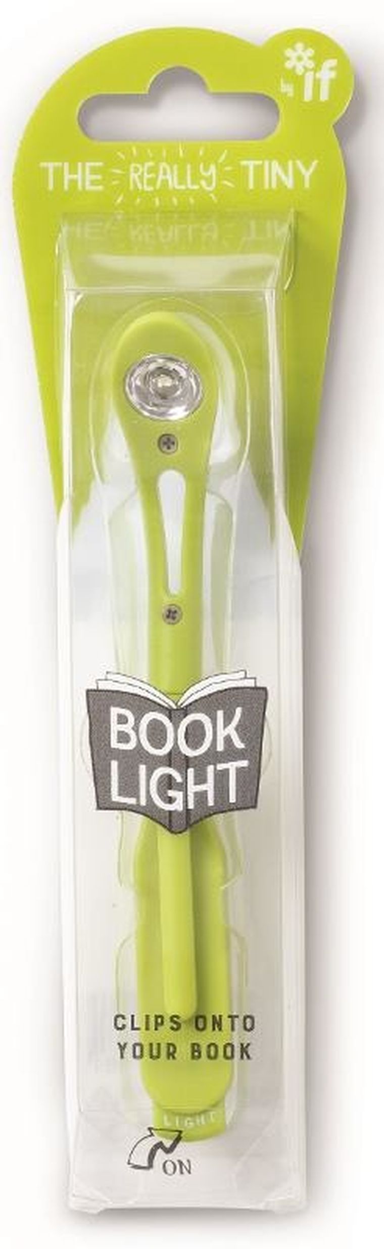 If, lampka do książki, jasnozielona