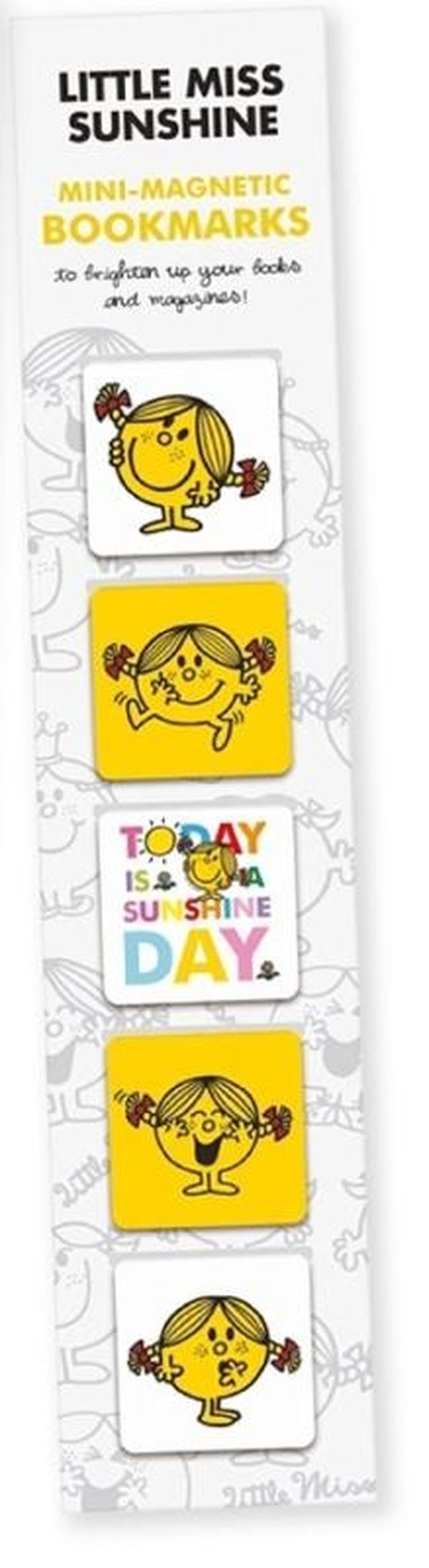 If, Little Miss Sunshine, magnetyczne mini zakładki do książek