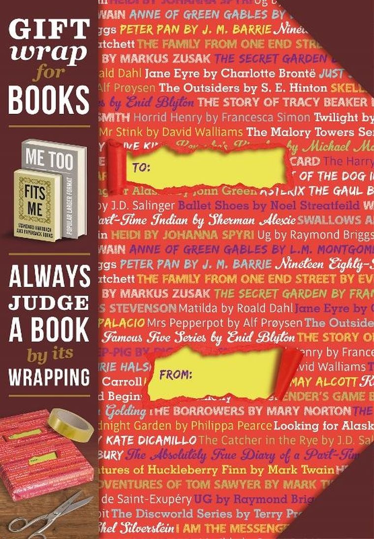 If, Not to be missed, Gift Wrap, papier do książki