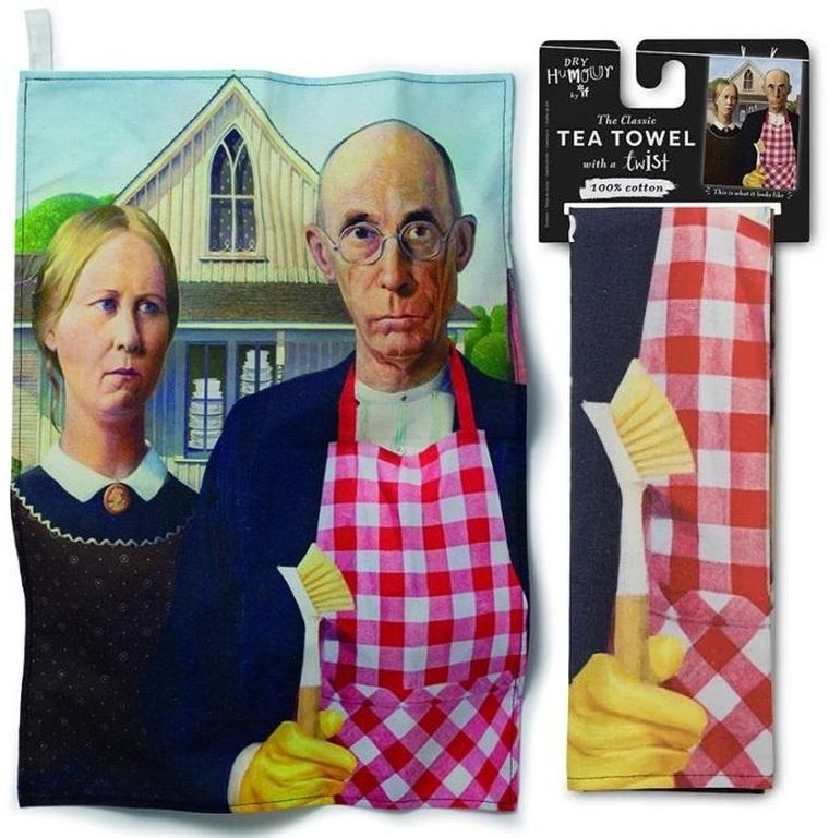 If, Tea Towels, ręcznik kuchenny, American Gothic
