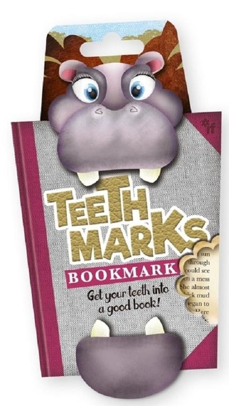 If, Teeth Marks, Hipopotam, zębowa zakładka do książki