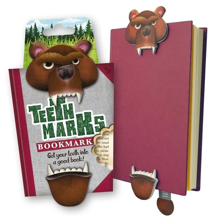 If, Teeth Marks, Niedźwiedź, zakładka do książki