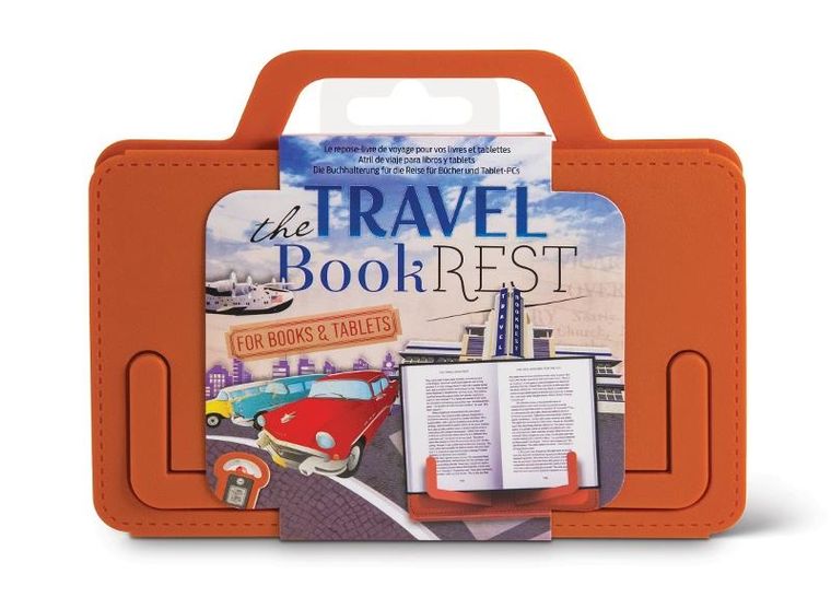 If, Travel BookRest, uchwyt do książki lub tabletu, pomarańczowy