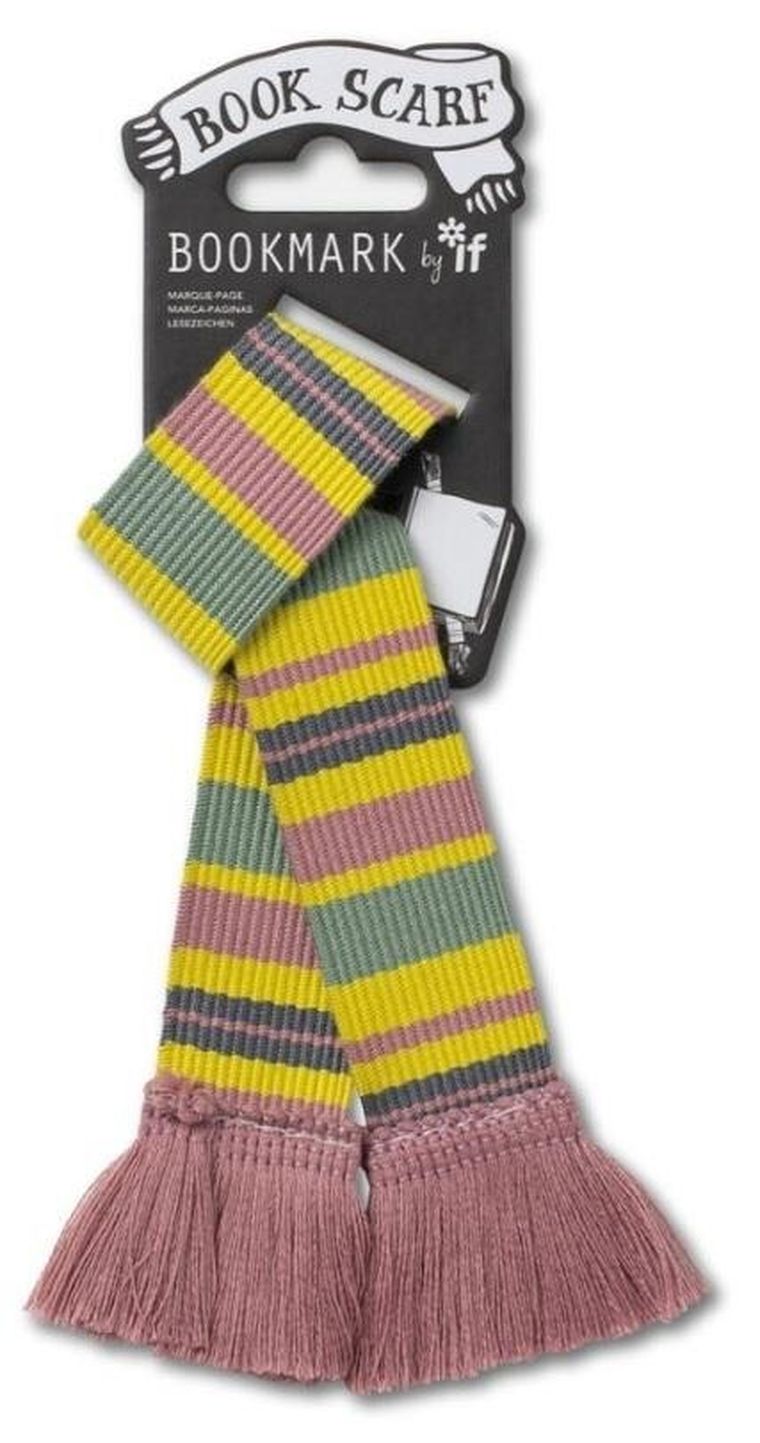 If, zakładka szalik, pastelowy