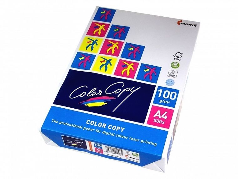 Igepa, Laser Color Copy, papier xero, A4, 100g/m2, satynowy, 500 szt.