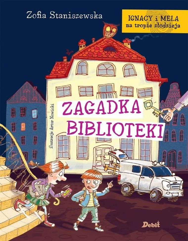 Ignacy i Mela na tropie złodzieja. Tom 1. Zagadka biblioteki