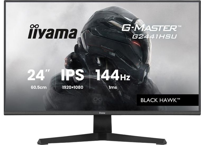 Iiyama, monitor, 23,8", G2441HSU-B1 IPS, FHD, 144Hz, 1ms, 2xUSB, 350cd