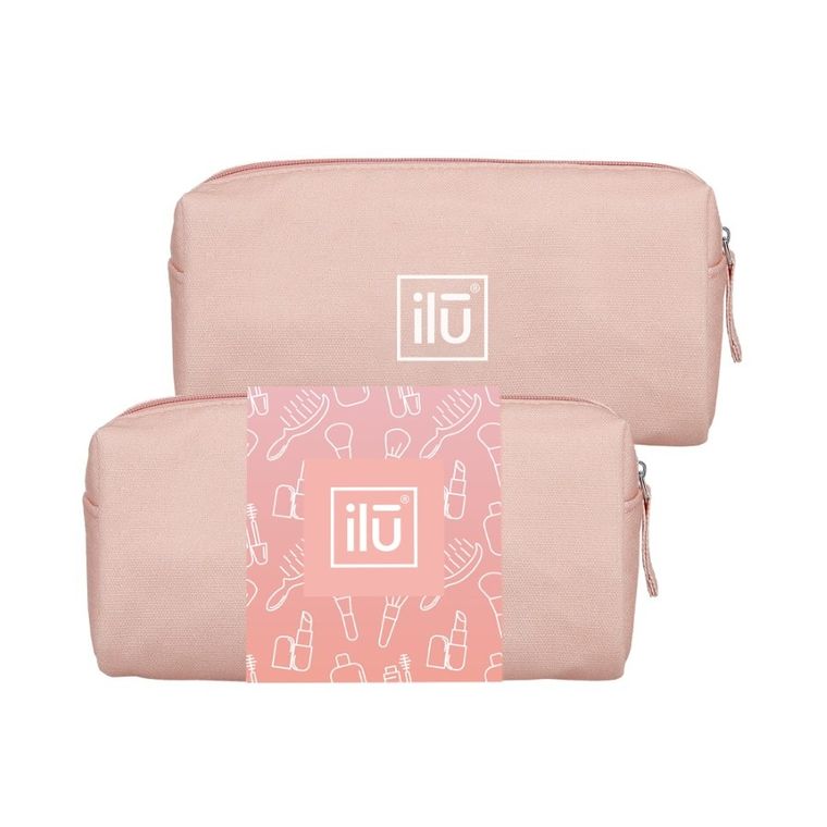 Ilū, kosmetyczka z bawełny, pomarańczowa