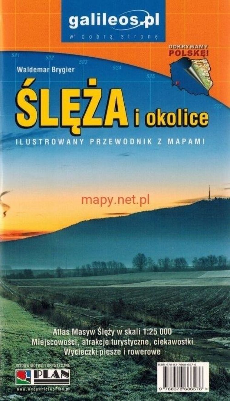 Ilustrowany przewodnik z mapami. Ślęża i okolice