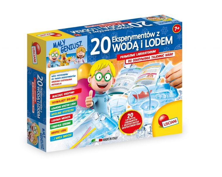 I'm a Genius, 20 eksperymentów z wodą i lodem, zestaw naukowy