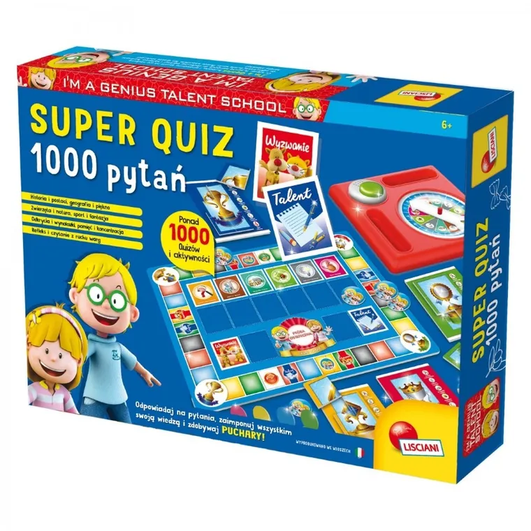 I'm a Genius, Super Quiz, 1000 pytań, gra edukacyjna