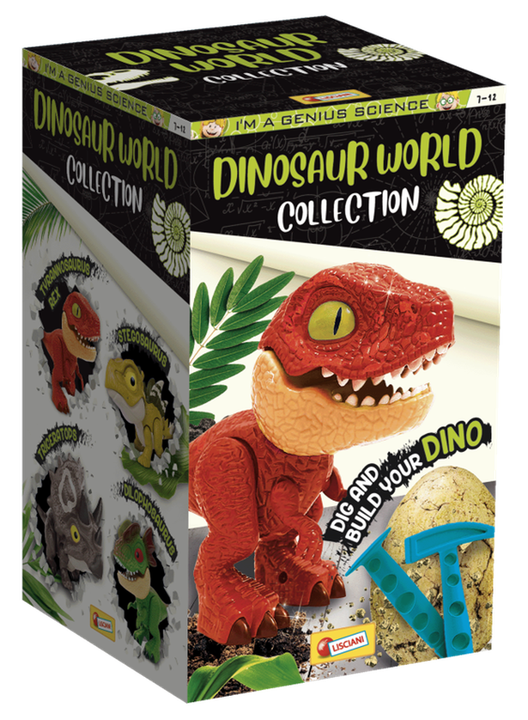 I'm a Genius, Świat dinozaurów, figurka, zestaw edukacyjny