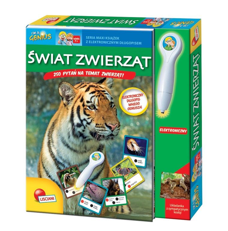 I'm a Genius, Świat zwierząt, zestaw z elektronicznym długopisem