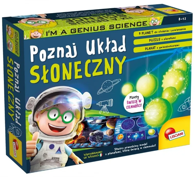 I'm a Genius, Układ słoneczny, zestaw naukowy