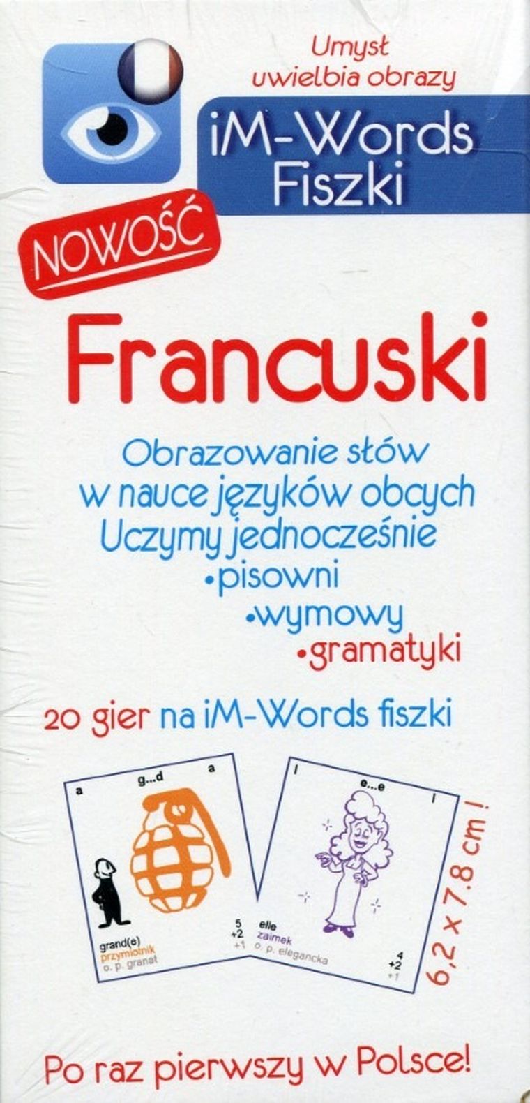 iM-Words Fiszki Język francuski
