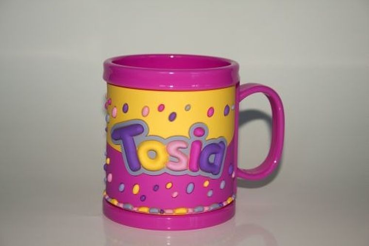 Imienny kubek dla dziecka, Tosia