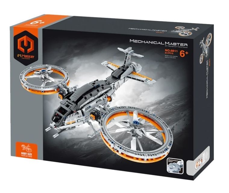 iM.Master, gwiezdny myśliwiec, klocki, 817 elementów