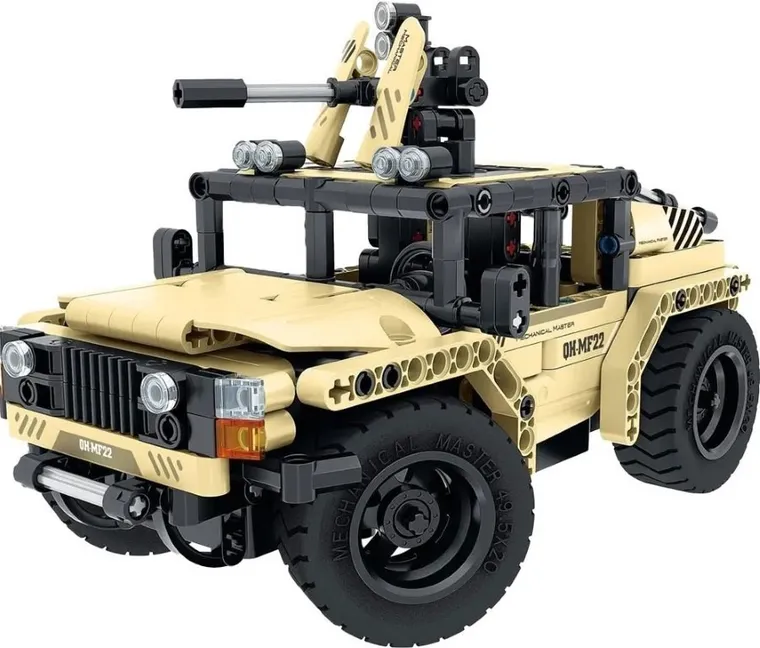 iM.Master Jepp, uzbrojony jeep 2w1, zdalnie sterowany, 370 elementów