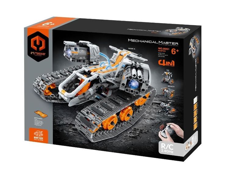 iM.Master, łazik 4w1 zdalnie sterowany, klocki, 604 elementów