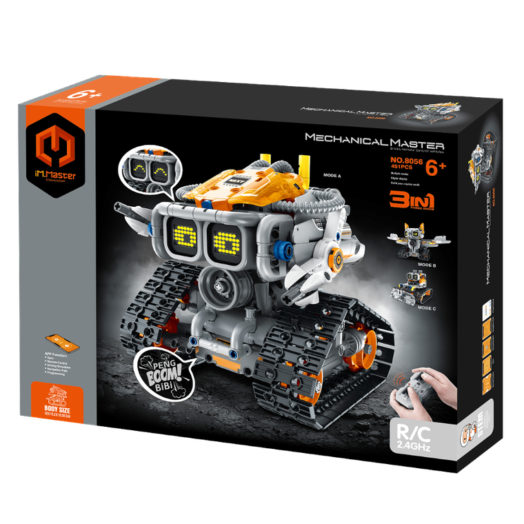 iM.Master, robot program 3w1 zdalnie sterowany, klocki, 451 elementów