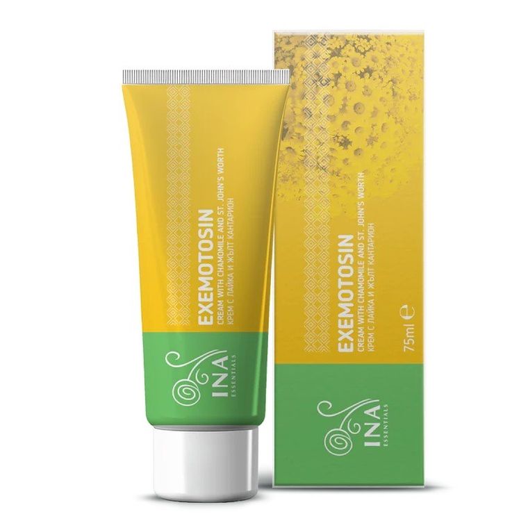 Ina Essentials, Exemotosin, krem na łuszczycę egzemę i podrażnioną skórę, 75 ml