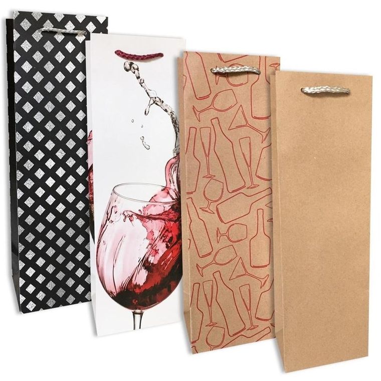 Incood, torebka prezentowa, butelka, 10,5-33-8,5 cm