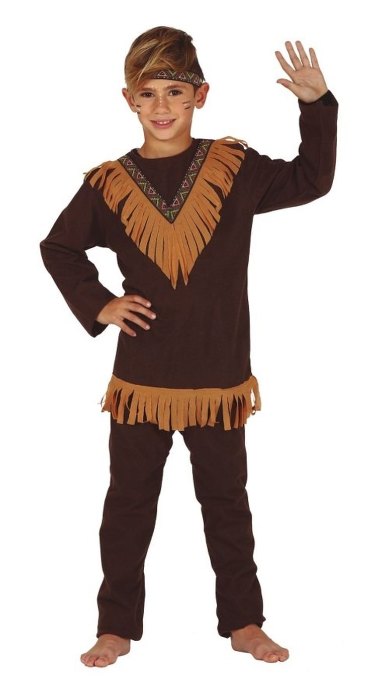 Indianin, wódz, strój dla dzieci, rozmiar 146/152